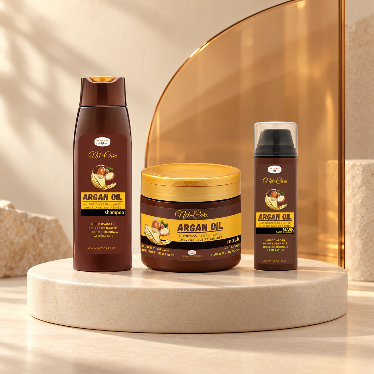 Routine complète Argan Oil NET CARE